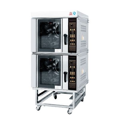 이아수르 열 트레이 대기 프라이팬 대류 오븐 40X60cm 2X9.5Kw 쿠키 크르와상 빵 타르들