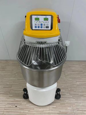 그리드인 사발과 4.5 kw 과중한 업무 나선형 도우 믹서 이중 속도 스테인레스 강 도우 믹서 50 Kg