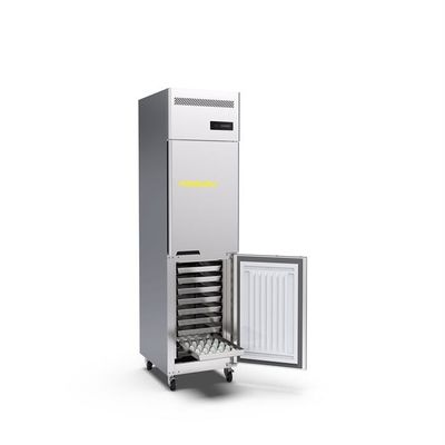 상업 호텔 부엌을 위한 0.3 kw 2 문 상용 입형결빙기 스테인레스 강 15 접시
