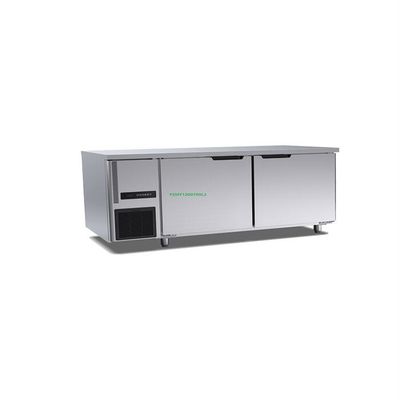 260l 상업적 똑바로 선 냉각기 1200×700×800mm 2 문 220v 상업적 수직 냉장고